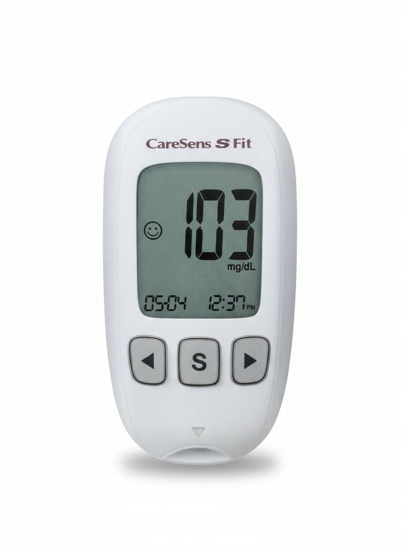 كيرسنس جهاز قياس سكر الدم CareSens S Fit مناسب لكل أفراد الأسرة وبيقدم تجربة استخدام سهلة ونتائج واضحة - Image 1